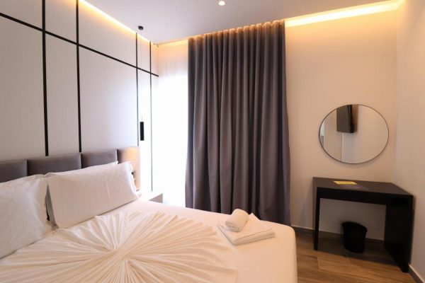 Admiro Hotel in Ksamil dubblebedroom with view