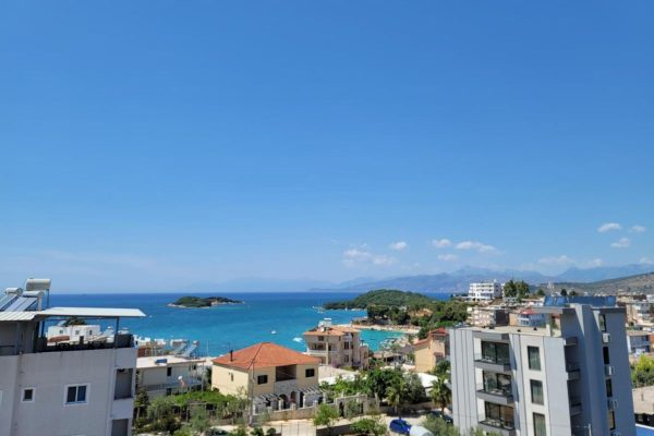 Admiro Hotel in Ksamil oceanview from balcony