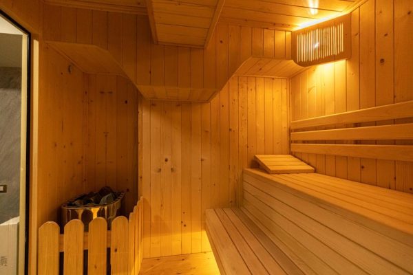 Ames Hotel Spa in Vlorë in the sauna