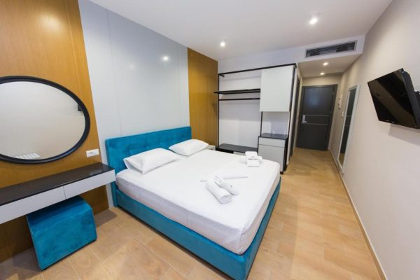 Delight Hotel Ksamil masterbedroom with everything