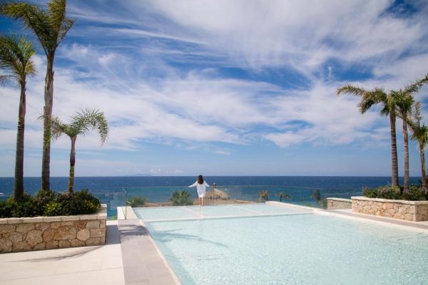 Empire Beach Resort Adults Only view from the pool at the resort with an amazing view on the ocean and surrounding places