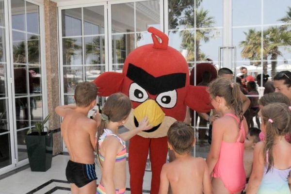 Fafa Premium Hotel Spa in Albania angry birds