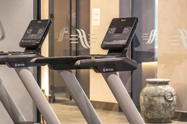 Fafa Premium Hotel Spa in Albania the gym