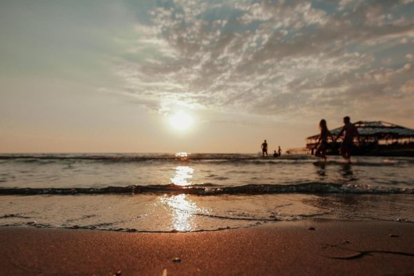 Klajdi Resort Spa in Albania sunset