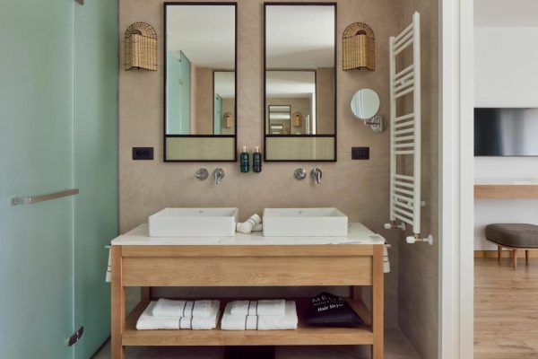 Melia Durres in Albania the bathroom of one of the rooms