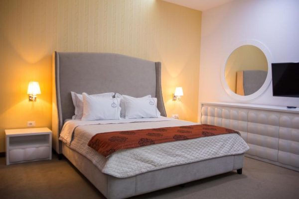 Tweepersoonskamer deluxe suite van Santa Quaranta Premium Resort