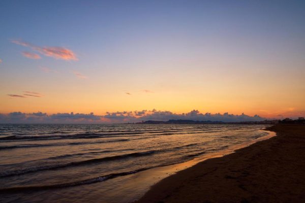 Sol Tropikal Durres in Albania sunset