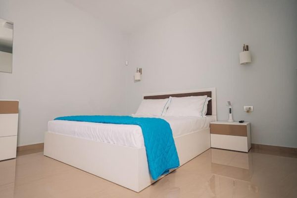 vila apartments kadare masterbedroom with enough space for baggage